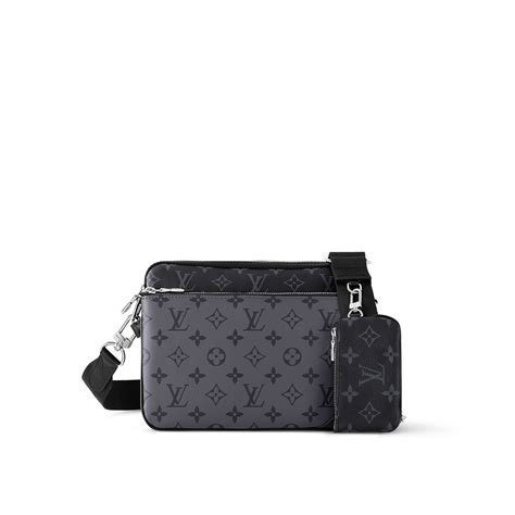 lv m69443|Trio Messenger Monogram Eclipse .